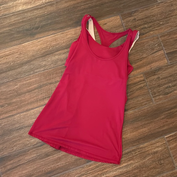 Lululemon All Sports Support Tank in Cranberry - Picture 2 of 4